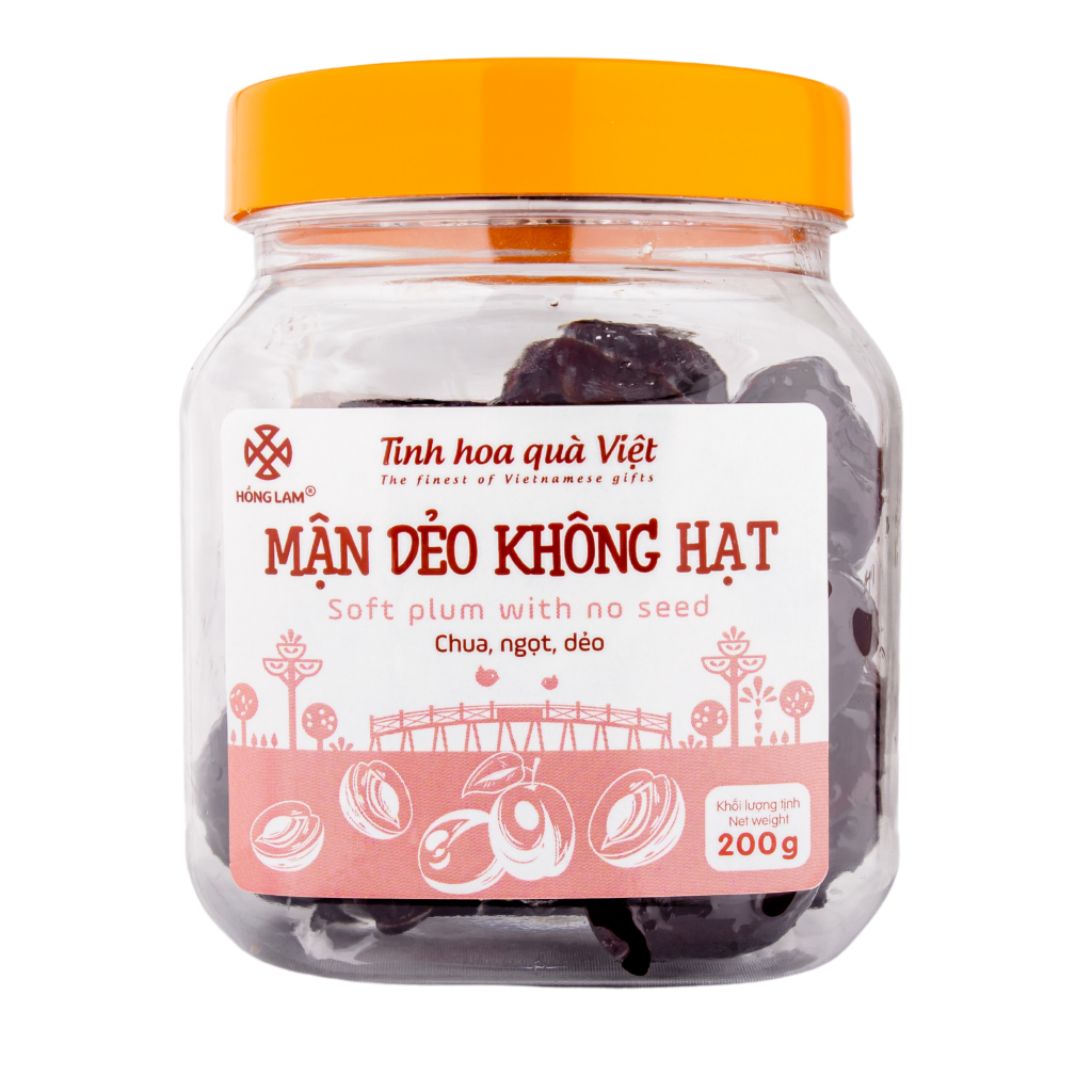 Ô Mai (Xí Muội) Mận Dẻo Không Hạt - Vị Chua Ngọt Dẻo