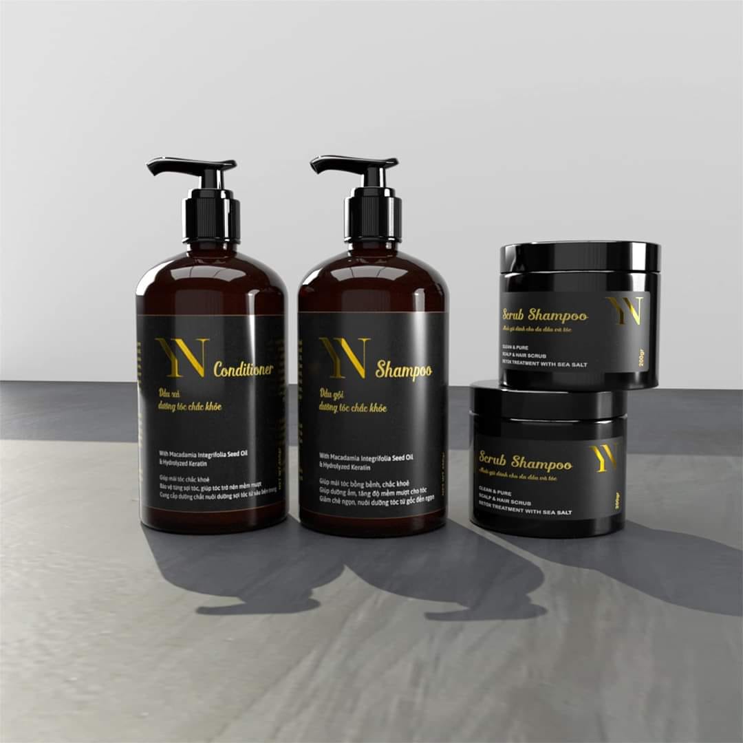 DẦU GỘI ĐẦU YN (YN Shampoo :Dầu gội dưỡng tóc chắc khỏe)