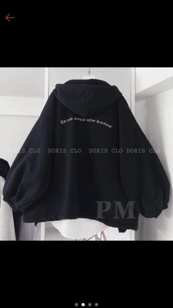 ÁO NỈ THÊU LÔ GÔ MÈO