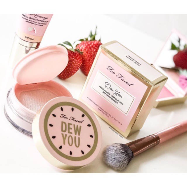 [HCM]Phấn Phủ Too Faced Dew You Setting Powder Fresh Glow Translucent - toofaced
