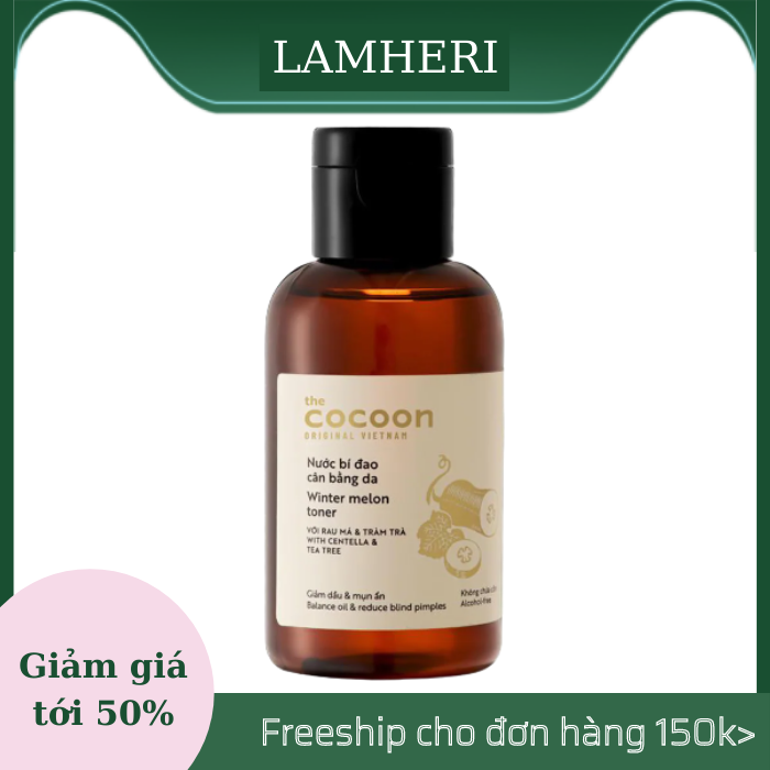 [HCM]Nước Bí Đao Cân Bằng Da Cocoon 140ml