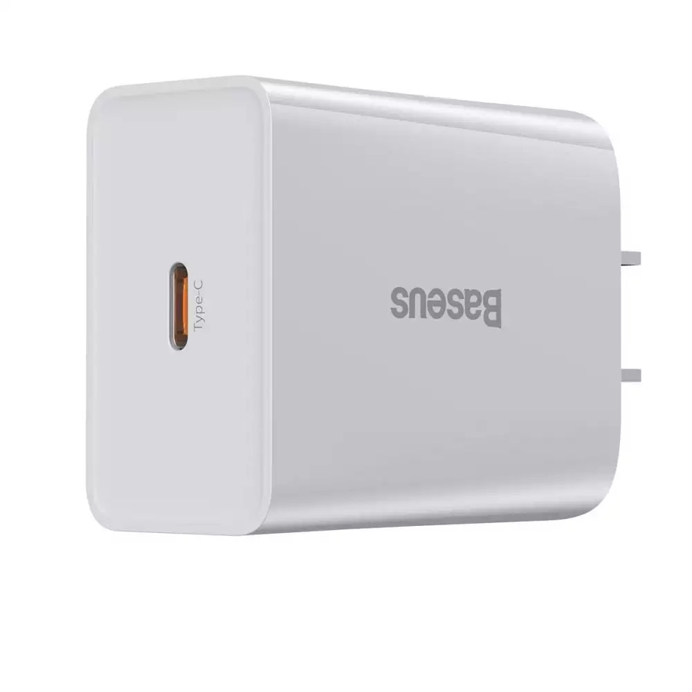 Cốc sạc nhanh Baseus Speed Mini QC/PD 18W (USB/ Dual USB/ Type C, PD/ Quick Charger)