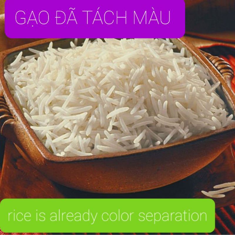 gạo BASMATI mới ( ẤN ĐỘ) 1kg