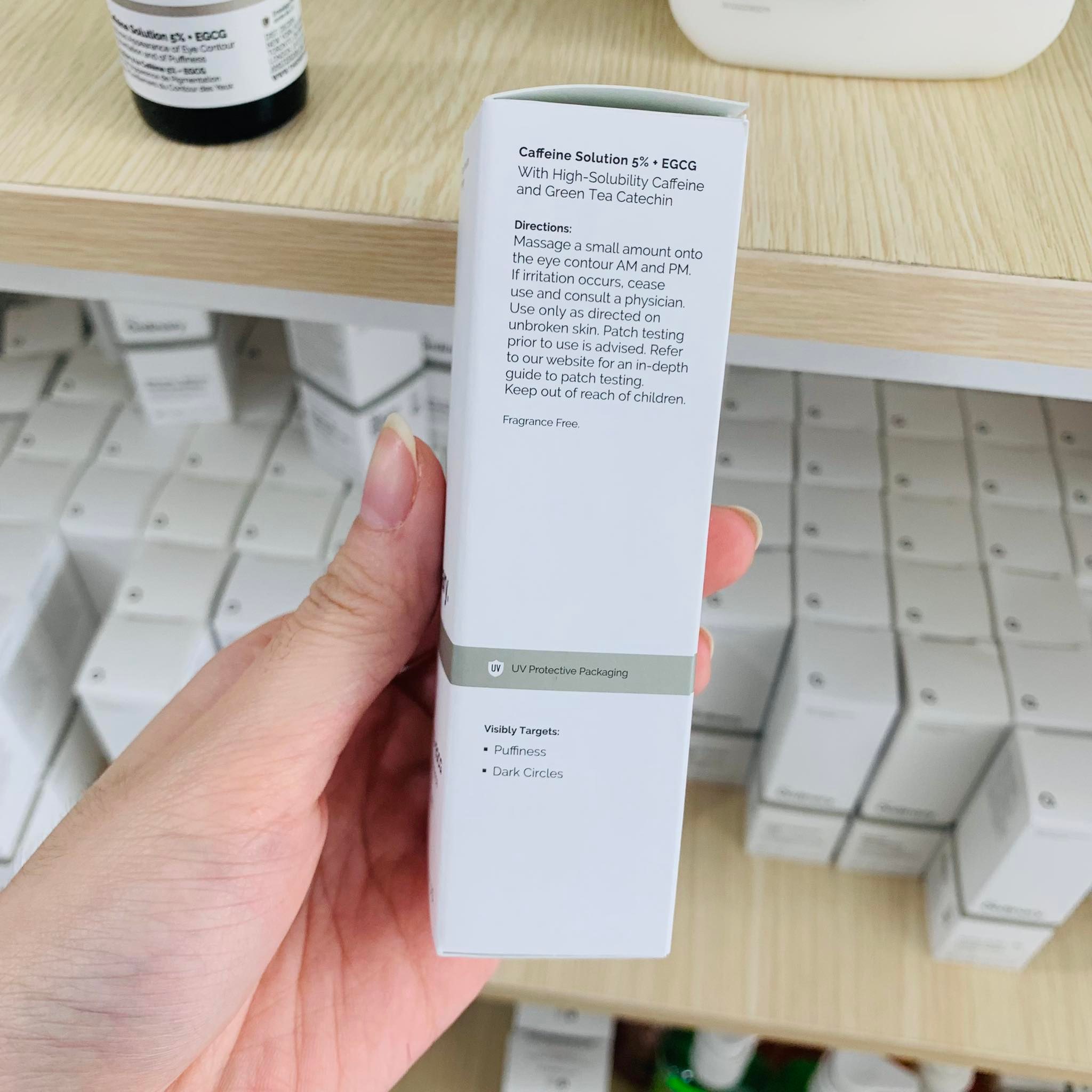 [HCM][Saigon Scent] Tinh chất thâm mắt The Ordinary Caffeine Solution 5% + EGCG ( 30mL )