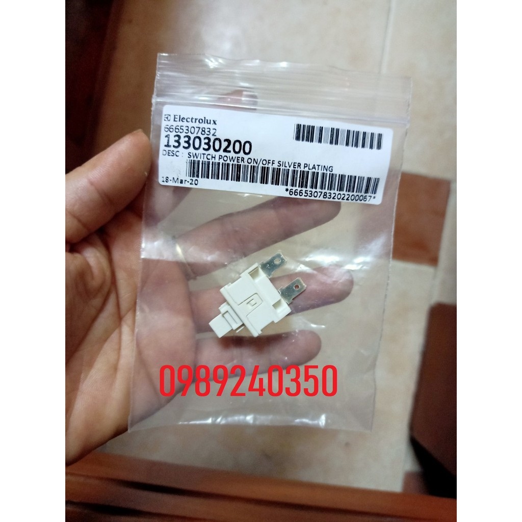 ☈ Công tắc nguồn máy sấy Electrolux chính hãng