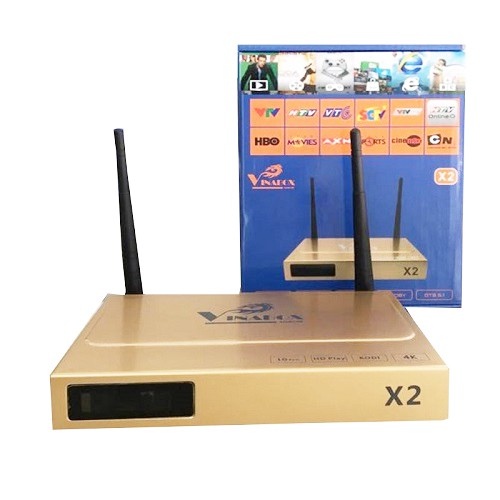 Android Tv Vinabox X2 (Ram 1G/Hdd 8G) - 2 Râu
