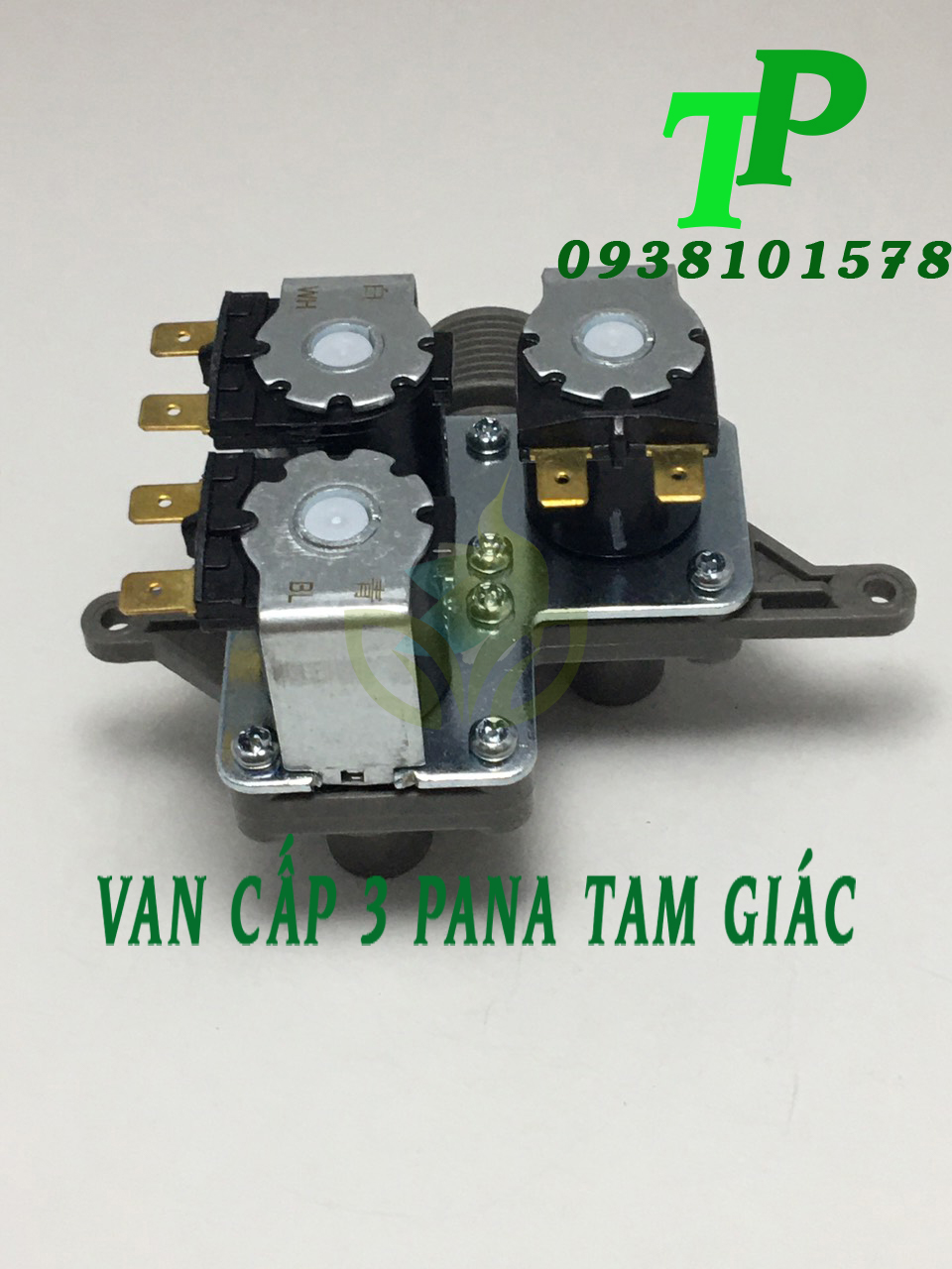 Van cấp 3 máy giặt panasonic tam giác