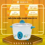 KSH-D11V - Nồi cơm điện dòng nắp rời Sharp 1.1 lít KSH-D11V (màu sắc  ngẫu nhiên) - GIAO TOÀN QUỐC - FREESHIP HCM