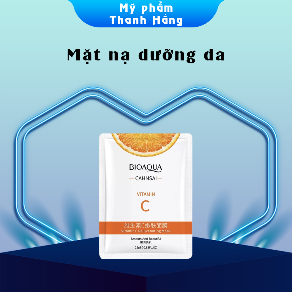COMBO 2 Mặt nạ miếng dưỡng ẩm, dưỡng trắng, giảm mụn, phục hồi da mặt nạ trái cây