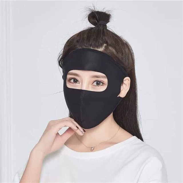 (khosigiasoc) Khẩu Trang Bịt Mặt Chống Nắng Siêu Hot
