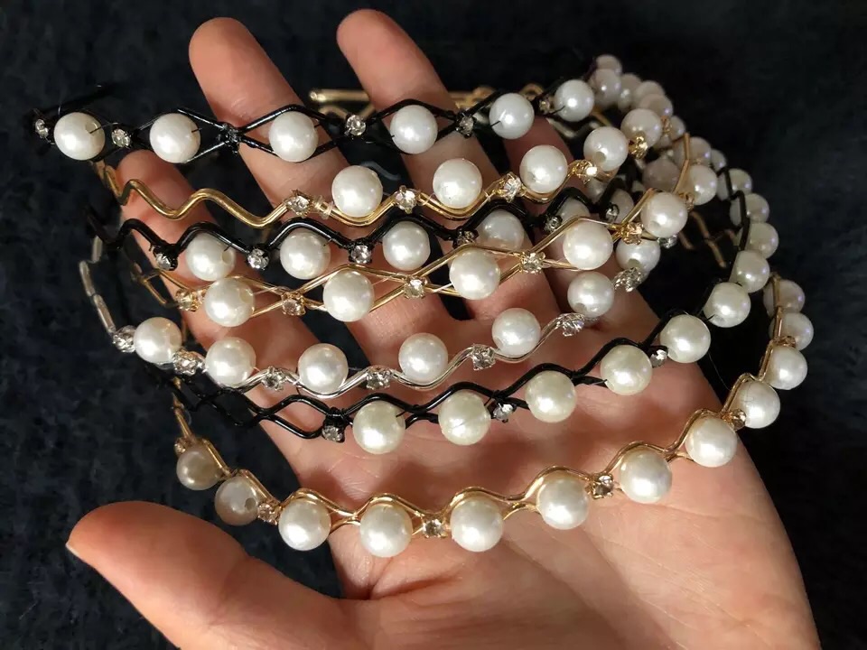 Cài tóc trân châu giả Ngọc trai