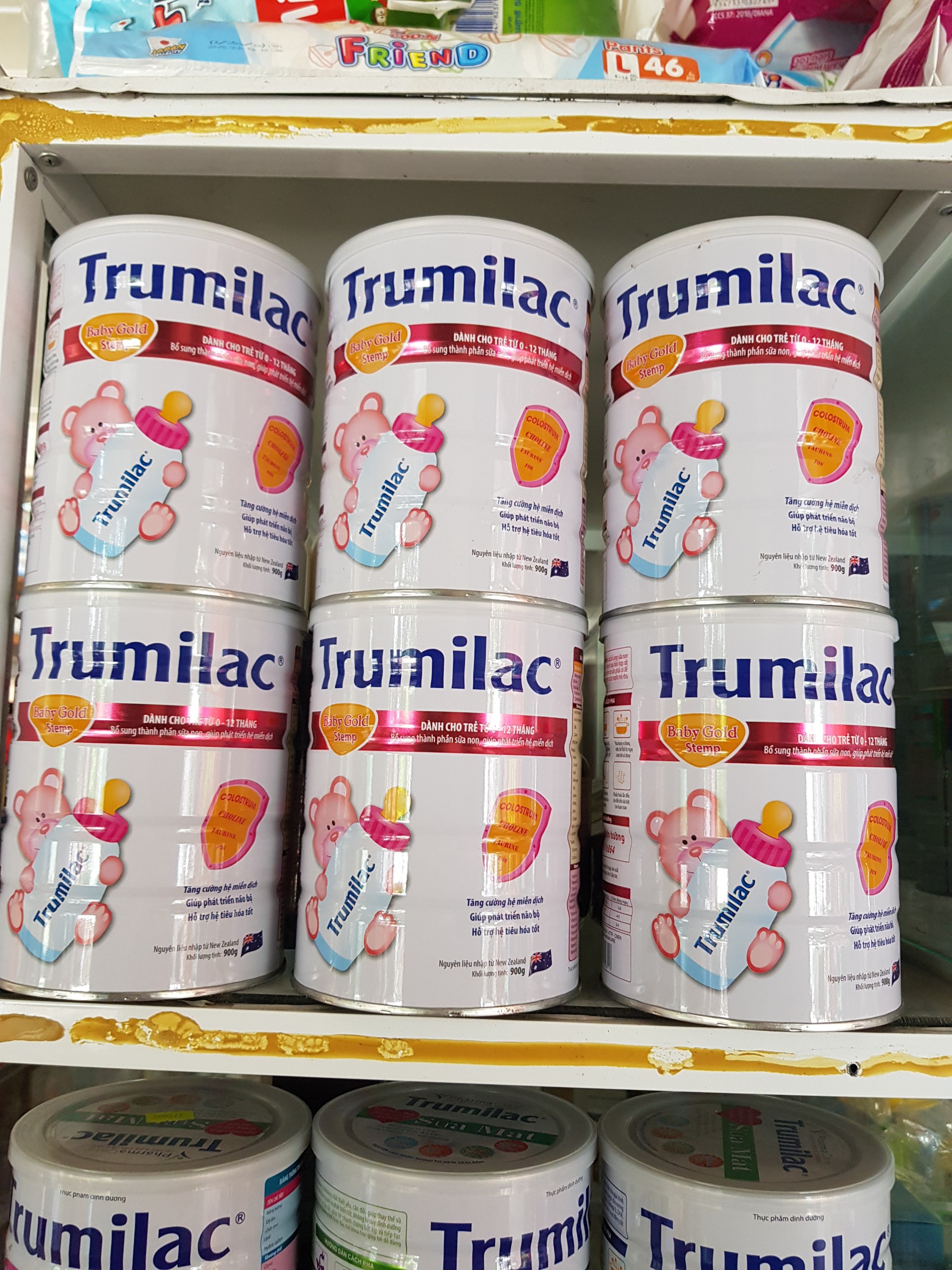 Sữa bột Trumilac Baby Gold Stemp cho trẻ 0