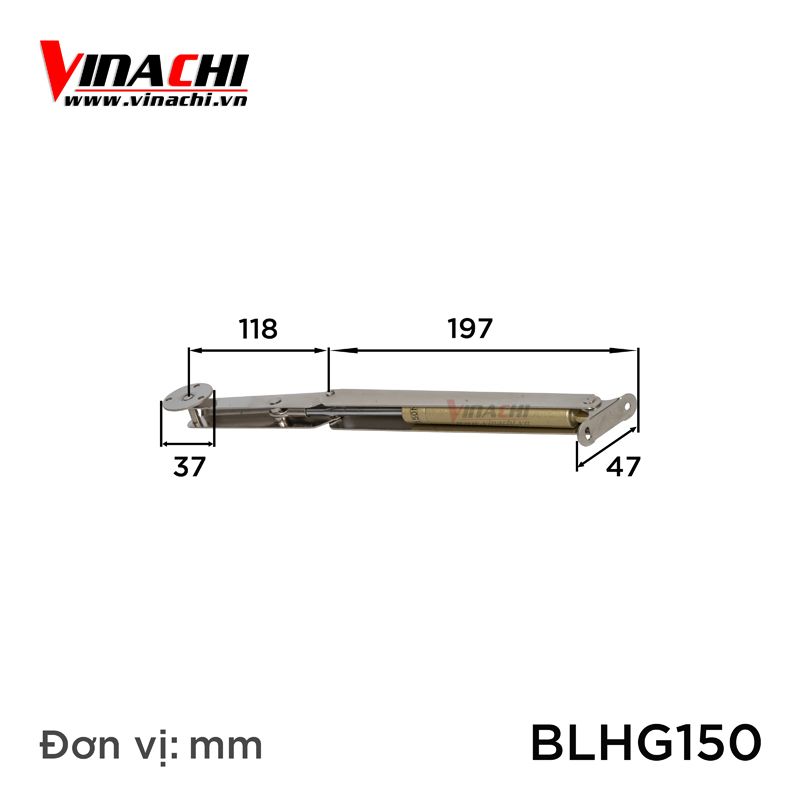 Ben hơi nâng cửa, tủ Bolleya