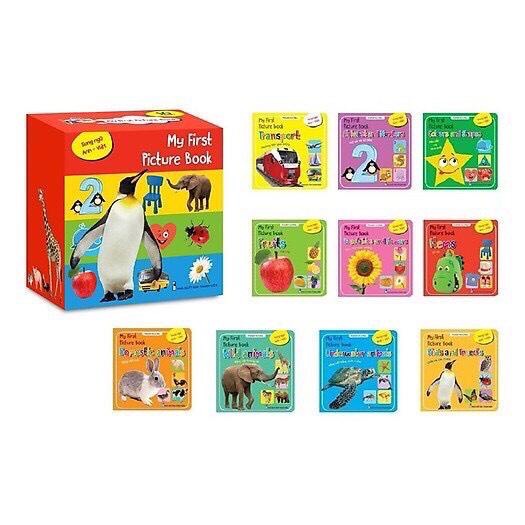 My first picture book - bộ 10 cuốn thư viện hình ảnh đầu tiên cho bé