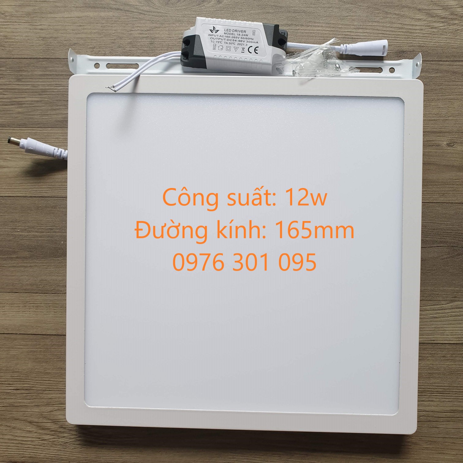 Đèn led ốp trần 6w đến 24w tròn - vuông - trắng - vàng , ốp nổi