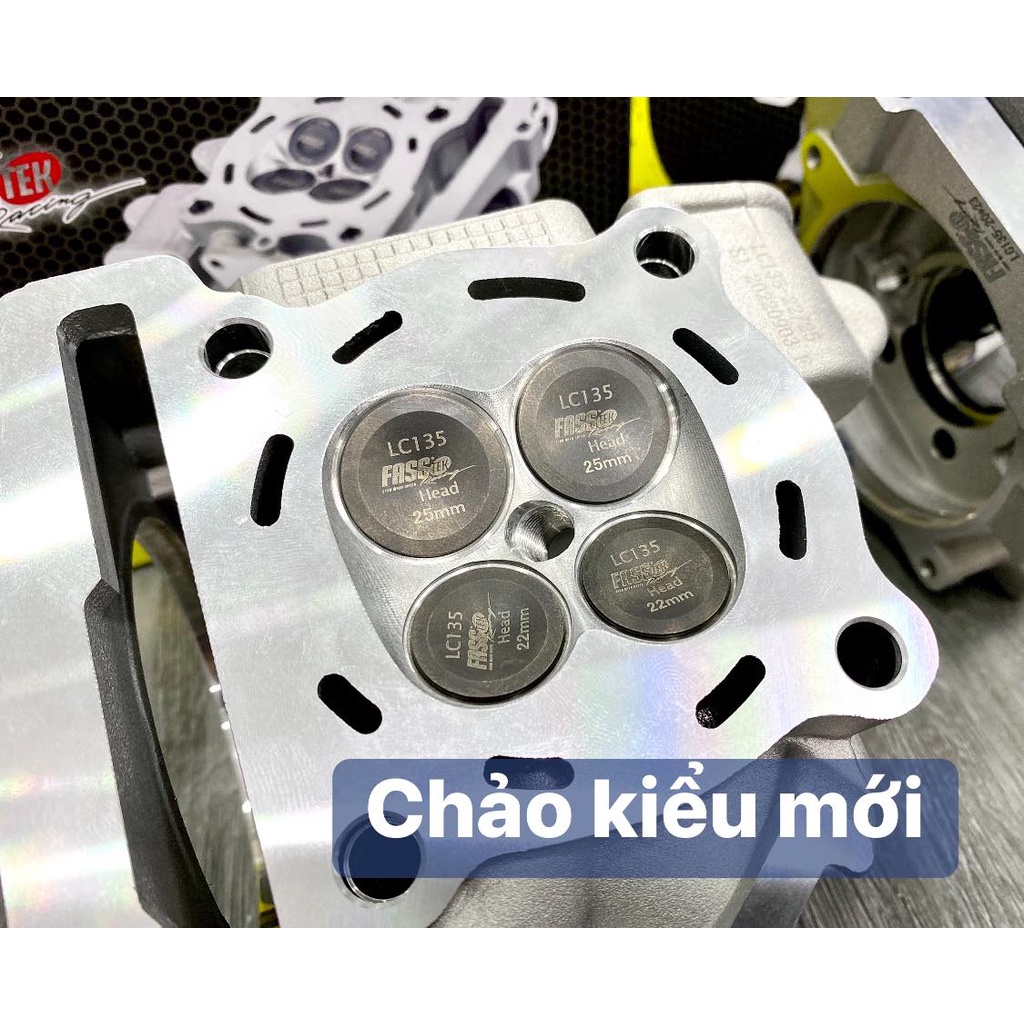 Đầu bò fasstek racing cnc porting 20/23 mm & 22/25mm xe exciter 150/135