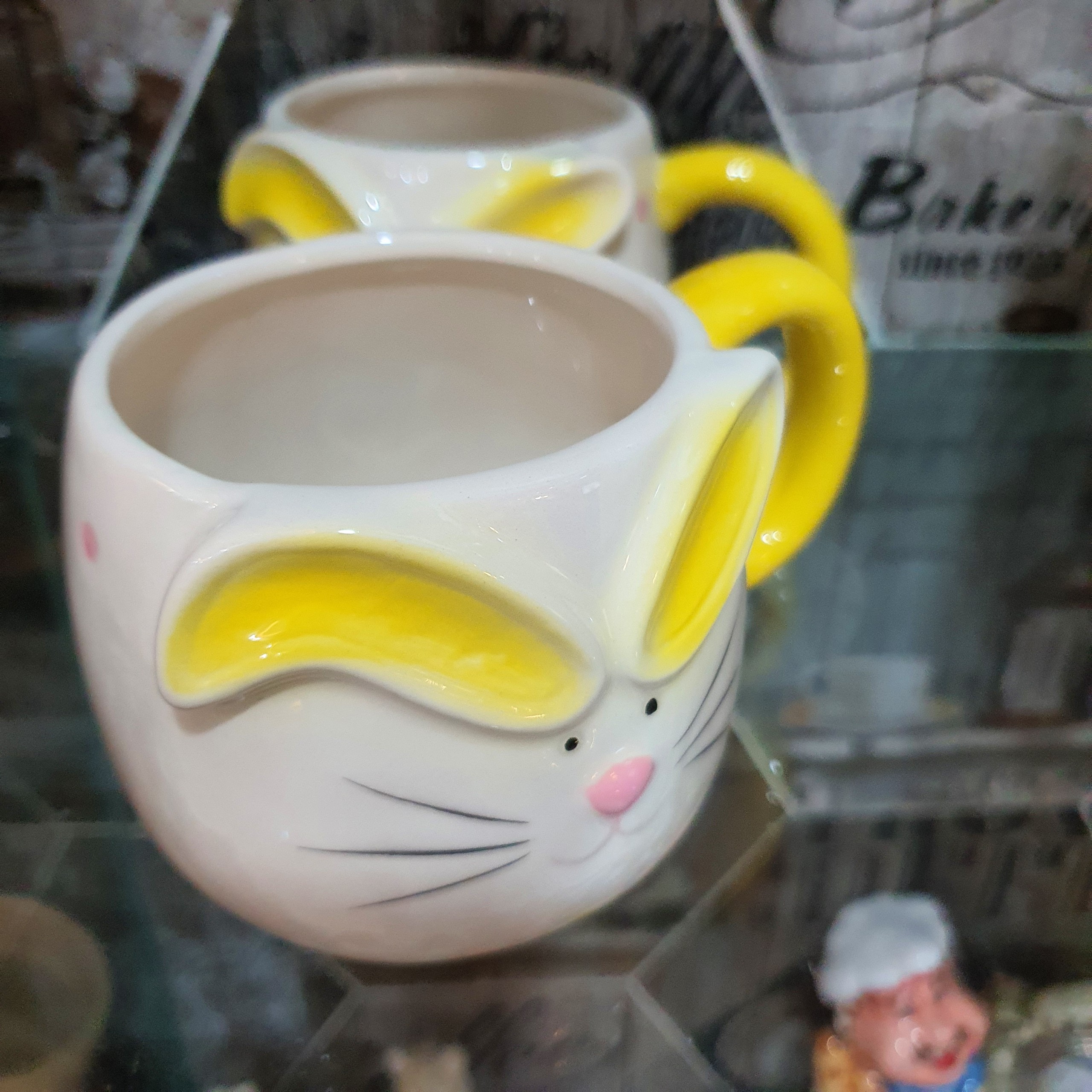 Cốc gốm sứ 350ml đến 700ml 3D Sculpted Ceramic Mug
