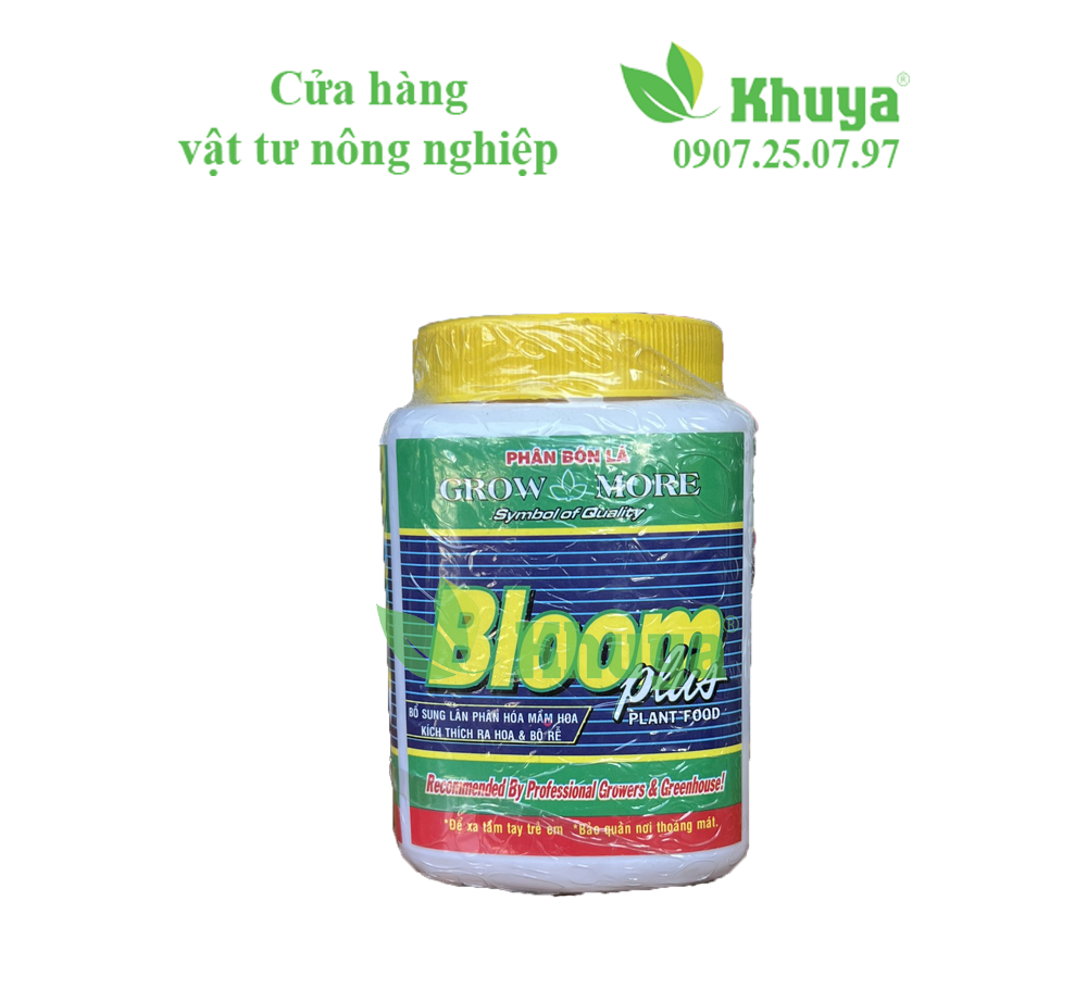 Phân bón lá Growmore Bloom Plus 100gr Phân hóa mầm và kích ra hoa