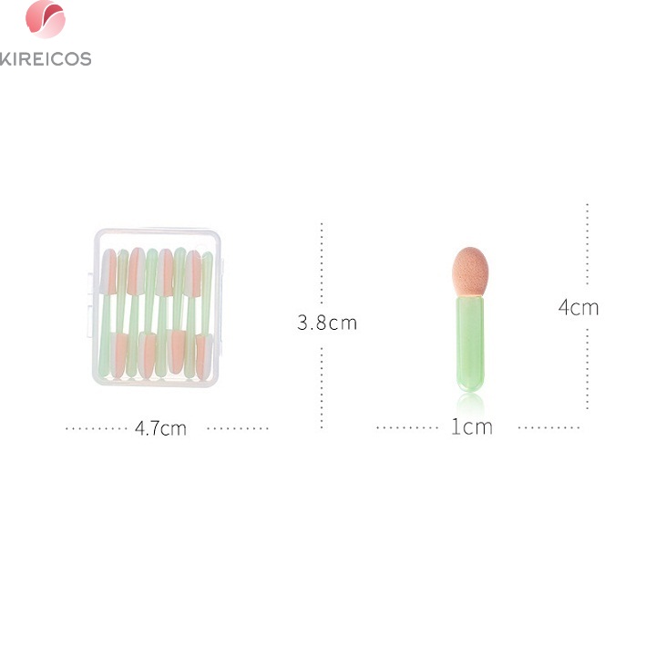 Set 8 Cây Cọ Mút Tán Phấn Mắt Lameila 3320 - kireicos