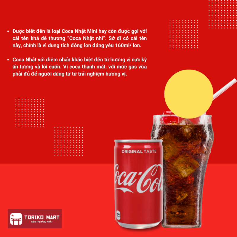 Coca-Cola Nhật Bản 160ml - Toriko Mart