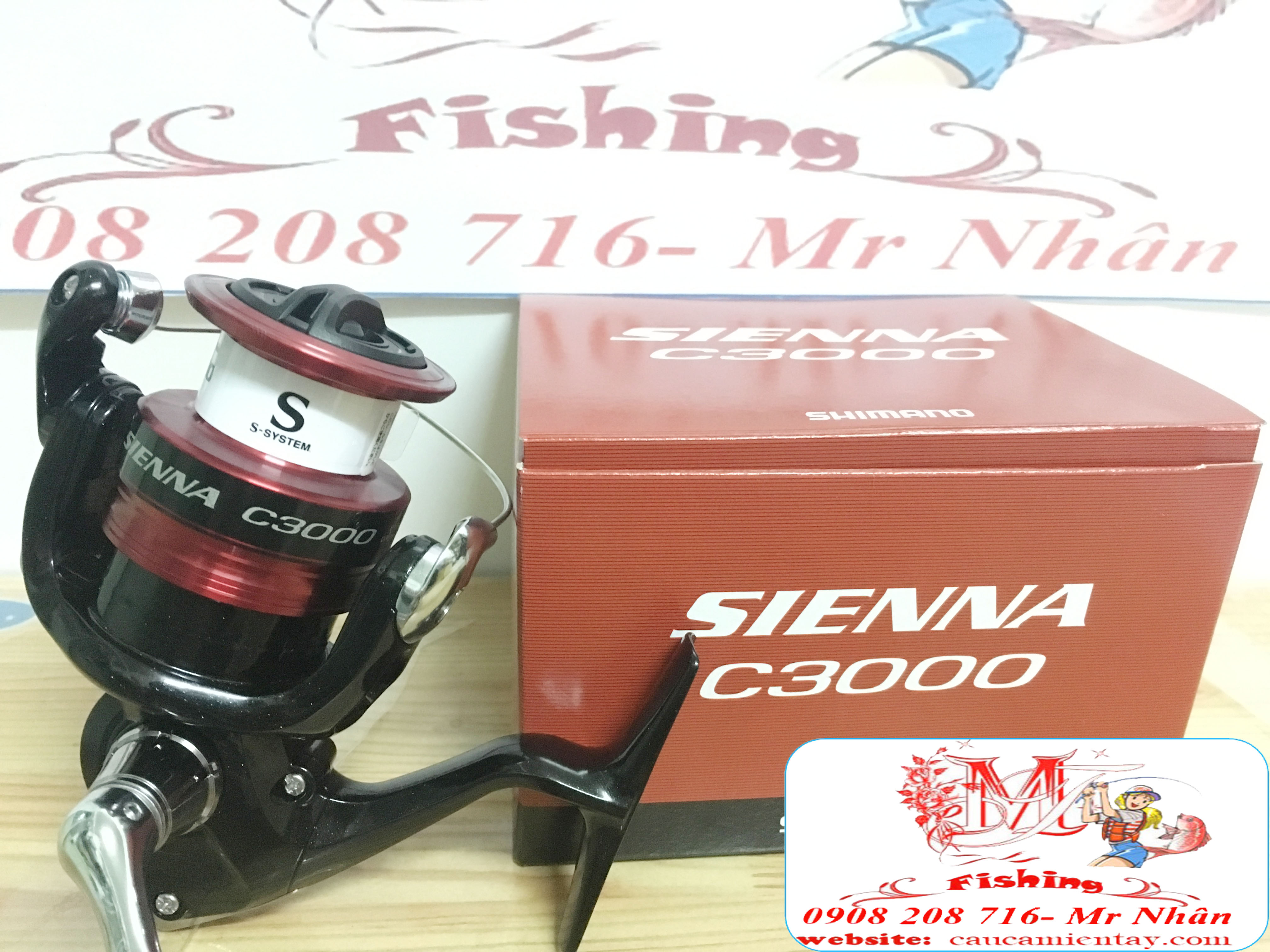Máy Câu Đứng Shimano Sienna Năm 2019