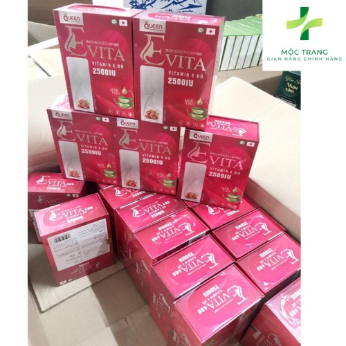 Viên Uống Vitamin E Đỏ 2500IU ( Hộp 30 Viên )