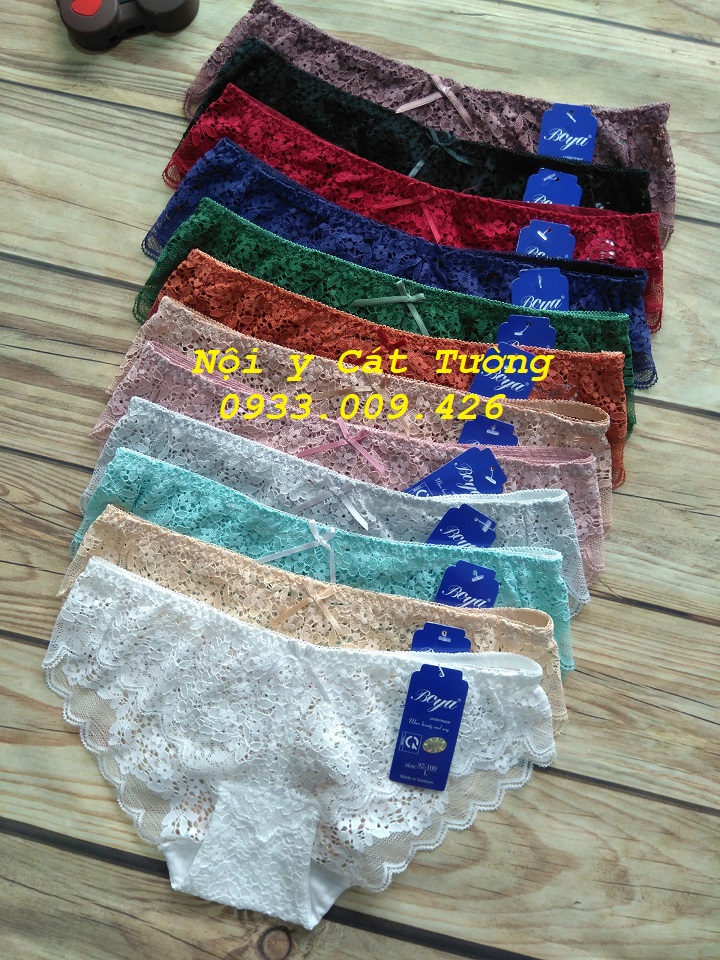 Combo 5 quần lót nữ Boya ren hoa, quần lót nữ, quần lót ren, quan lot nu