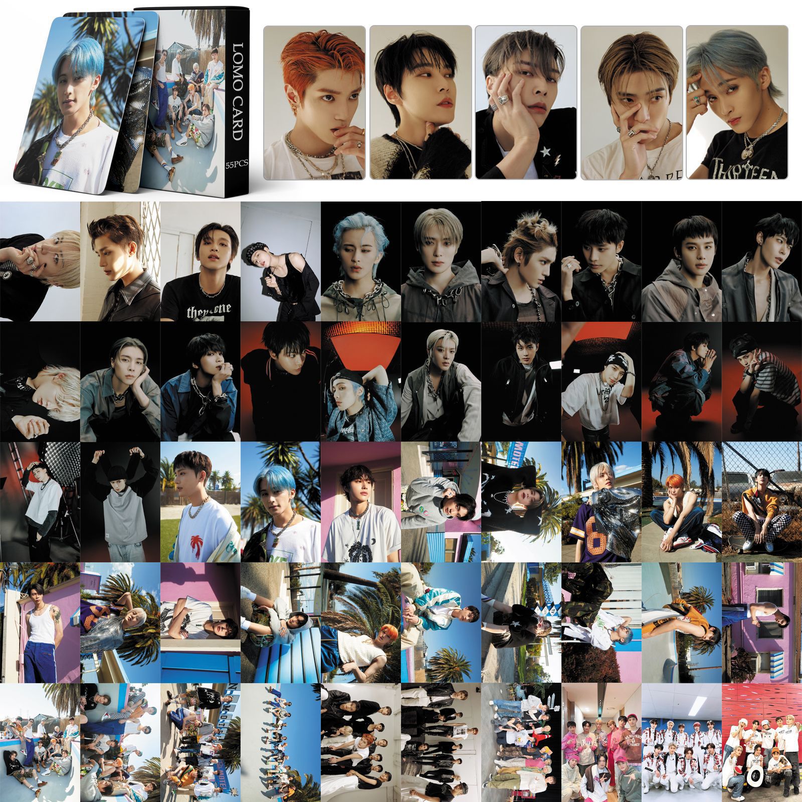 Set 55 lomo card nct 127 ay-yo 2023