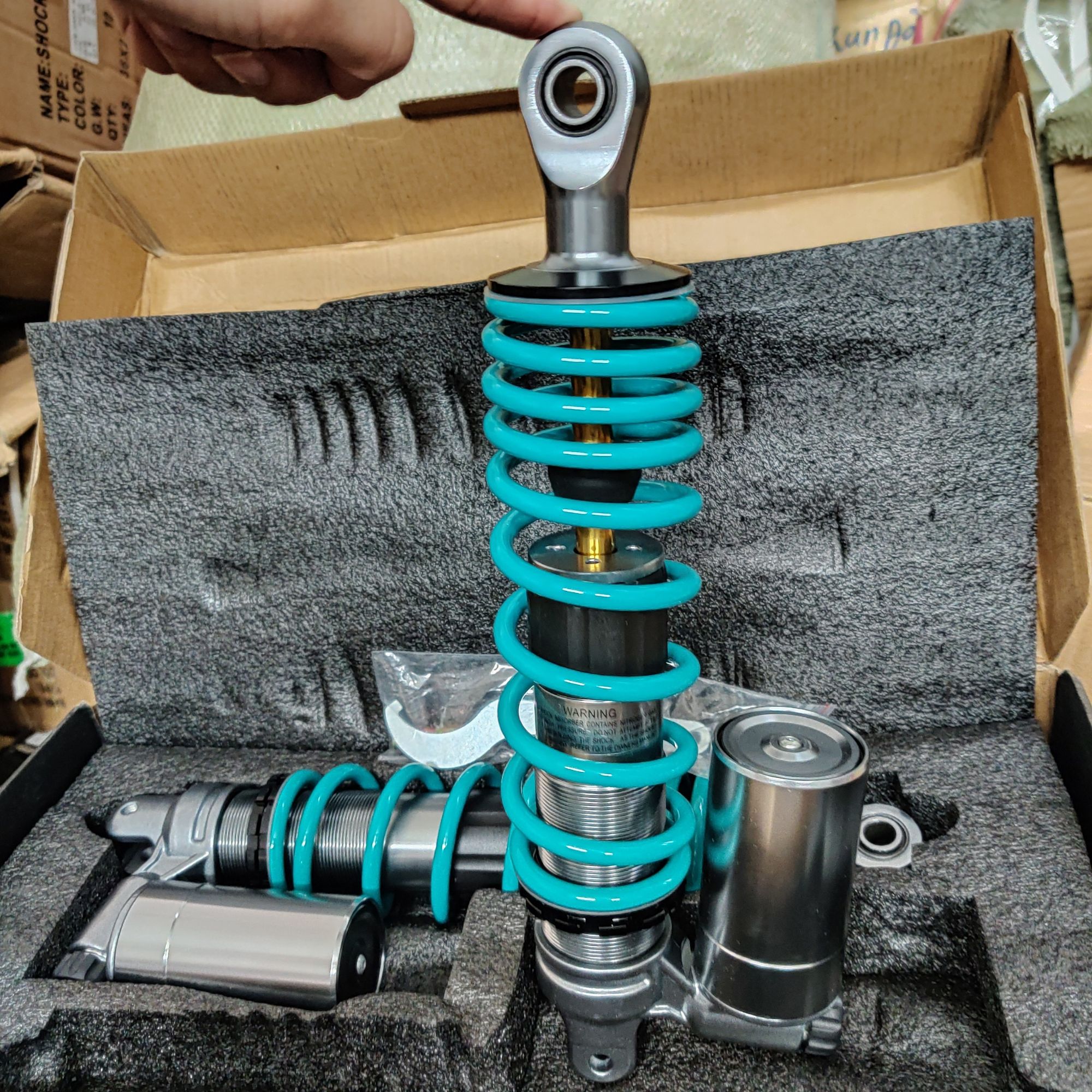 [HCM]phuộc ohlins bình dầu dưới gắn AB nouvo sh ý dylan