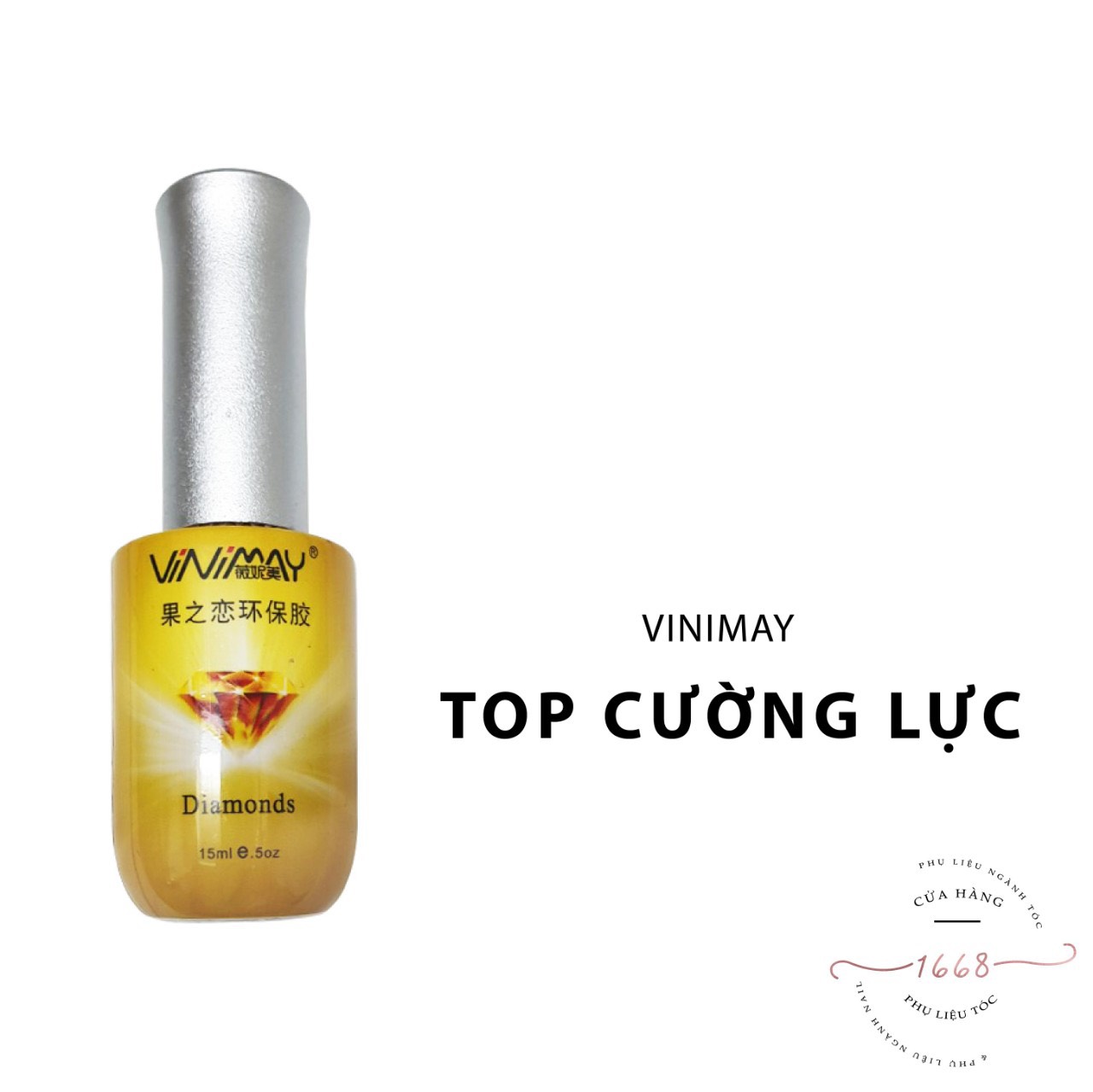 Top cường lực Vinimay chính hãng - top phủ bóng chuyên dụng cho dân làm móng