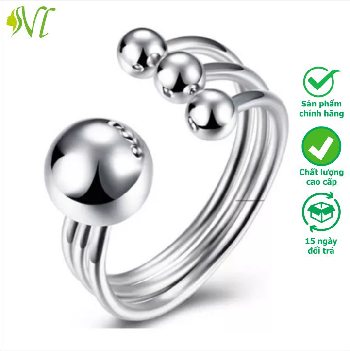 Nhẫn nữ titan không gỉ nhẫn nữ kiểu cá tính nhẫn nữ cute xài nước tốt Người Đẹp Vì Lụa
