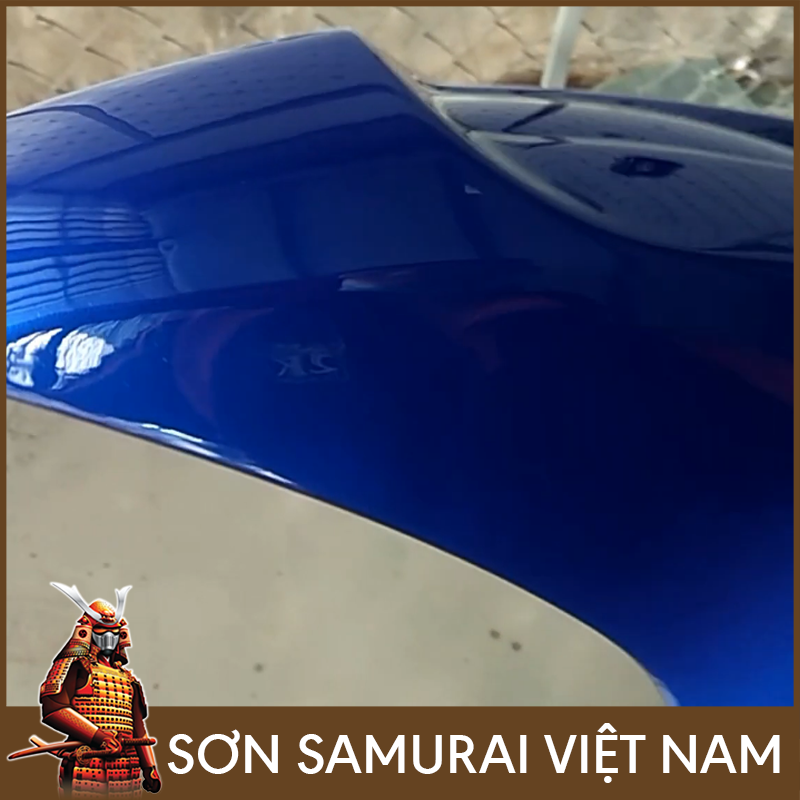 Sơn samurai xanh GP - Chai sơn màu xanh Y3973 sơn xịt samurai