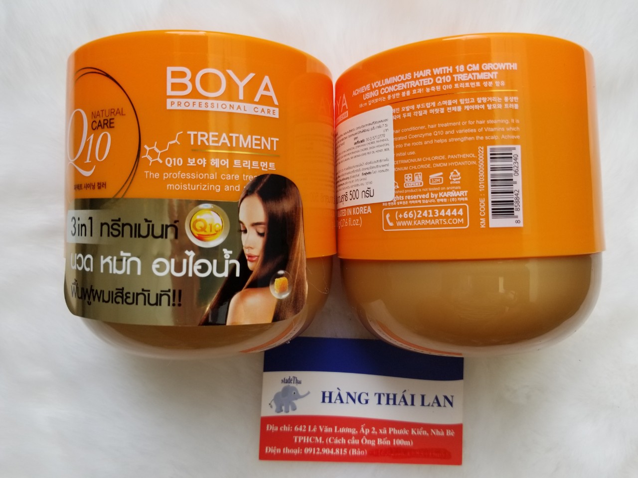 Kem ủ tóc Boya Q10 Thái Lan 500g