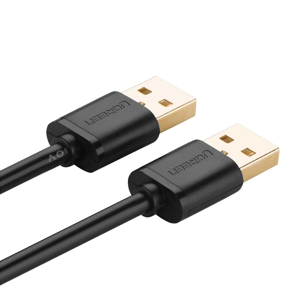 Cáp USB 2.0 2 đầu đực Ugreen 10309 (dài 1m) Chính Hãng