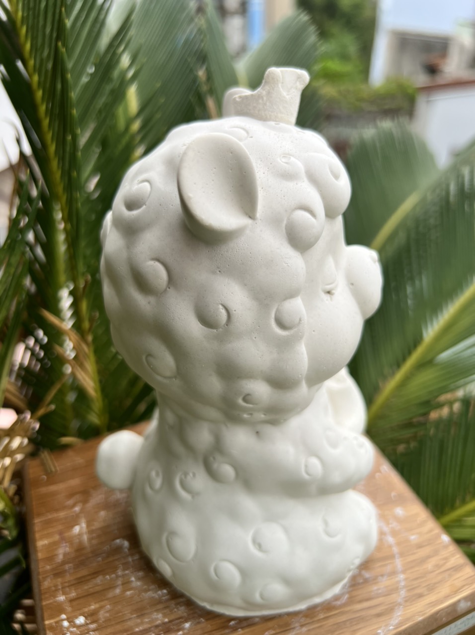TƯỢNG THẠCH CAO TÔ MÀU CHO BÉ ( CỪU DOLLY)