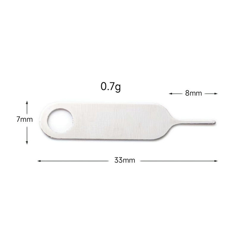 Que chọc sim điện thoại thép không rỉ-HAUSE