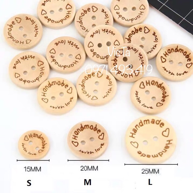 Cúc Gỗ HandMade