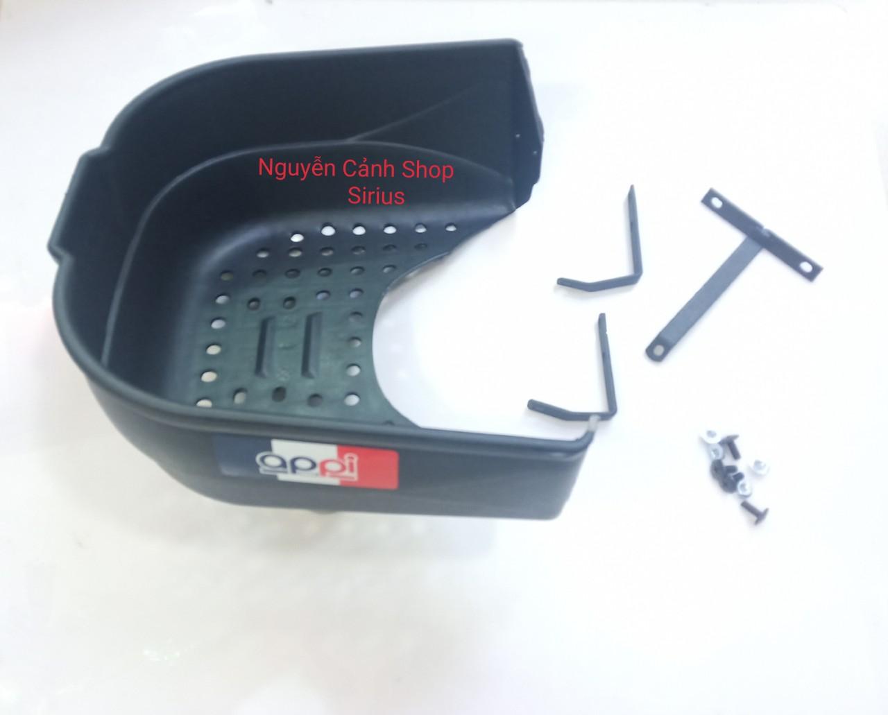 rổ giữa xe sirius 110 oppi nhựa cao cấp