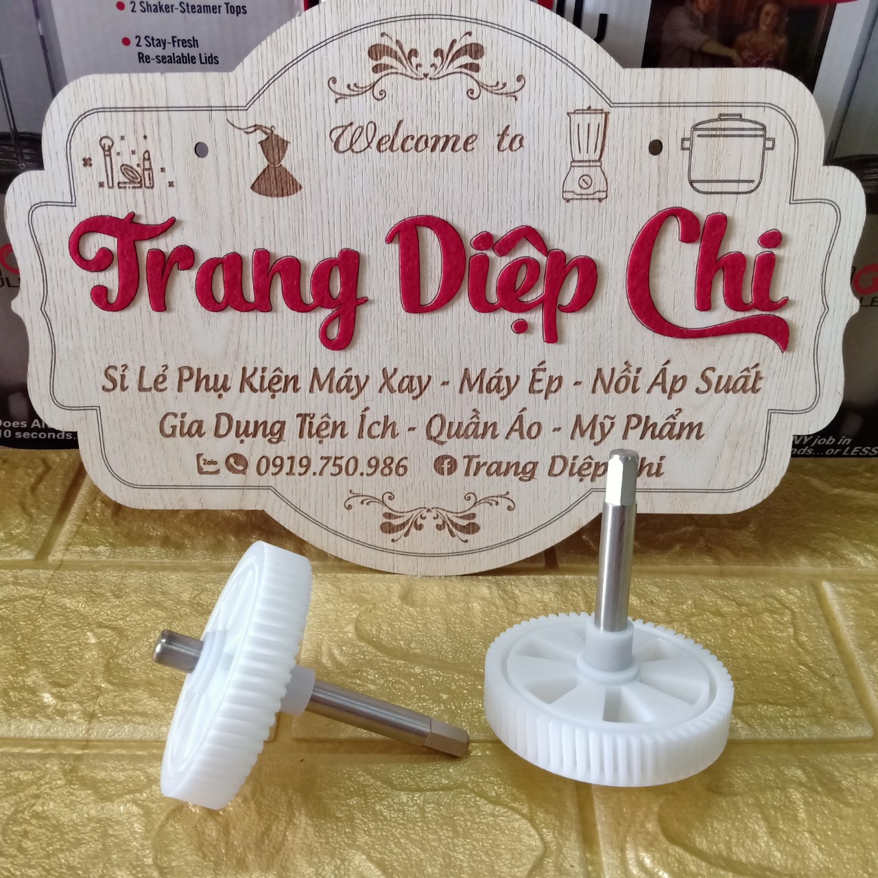 Bánh răng thân máy ép chậm SAVTM JE07 hàng tách bộ