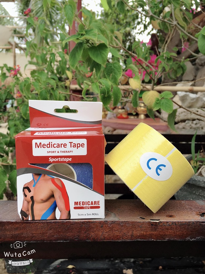 COMBO 2 Cuộn băng dán cơ kinesio logy , trợ cơ cực tốt