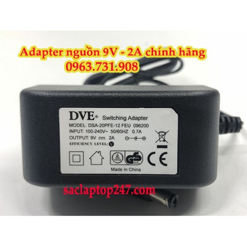 Bảng giá Adapter Nguồn 9V 2A Phong Vũ