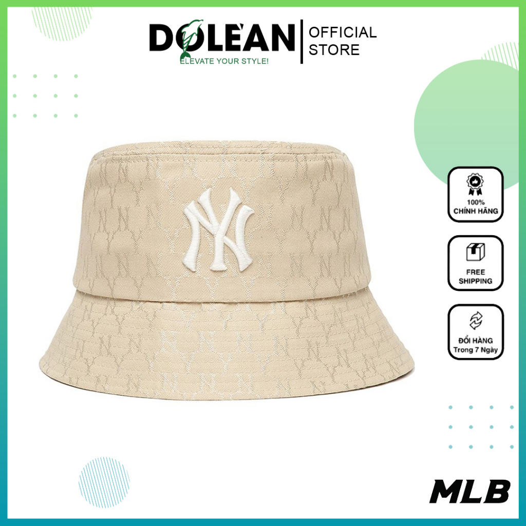 MLB  Nón bucket thời trang Monogram Classic Reversible