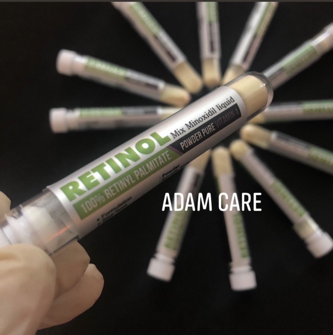 Bột Retinol pha Minoxidil