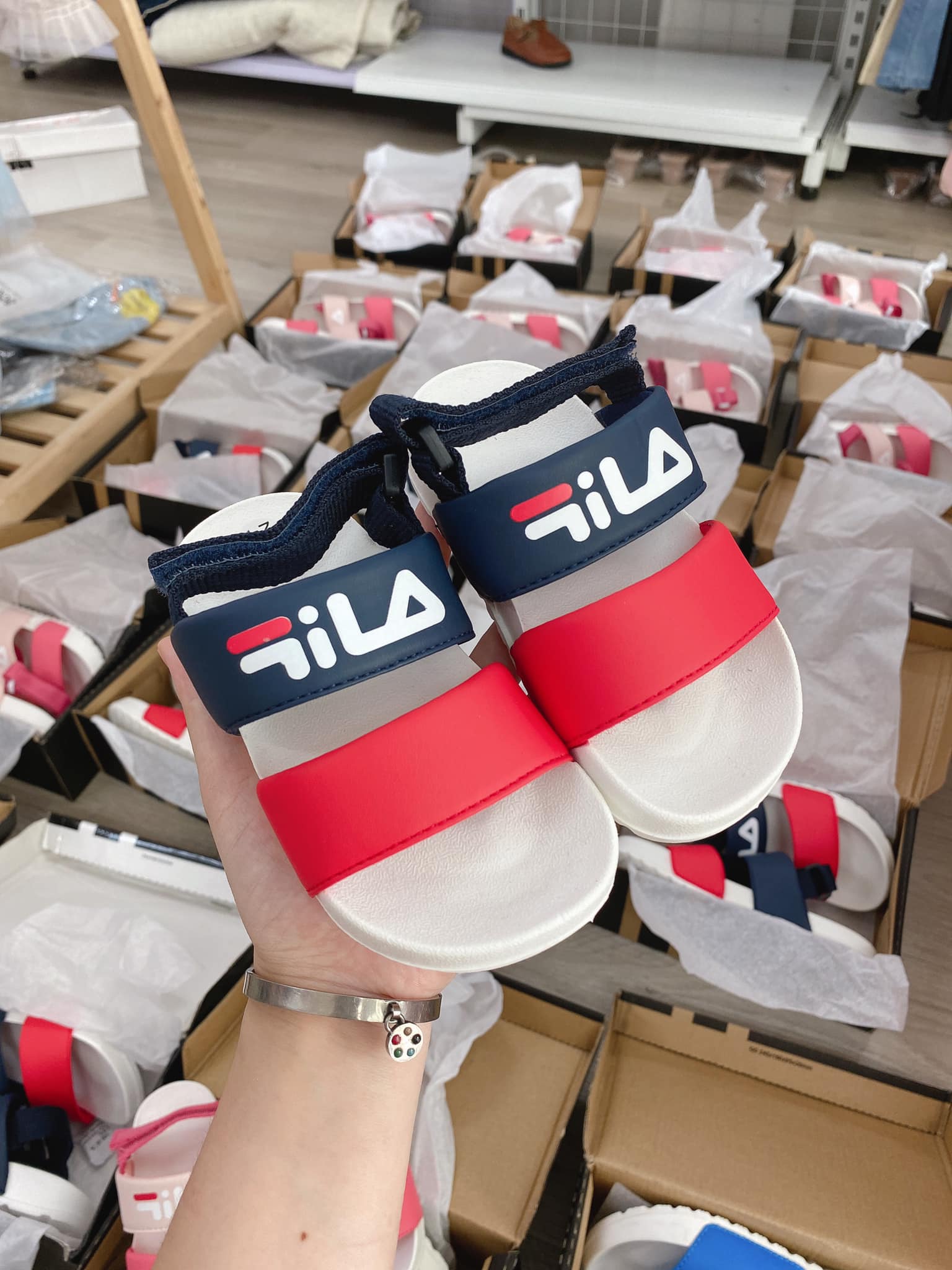 💥💥 SANDAL SIÊU NHẸ FILA CHO BÉ