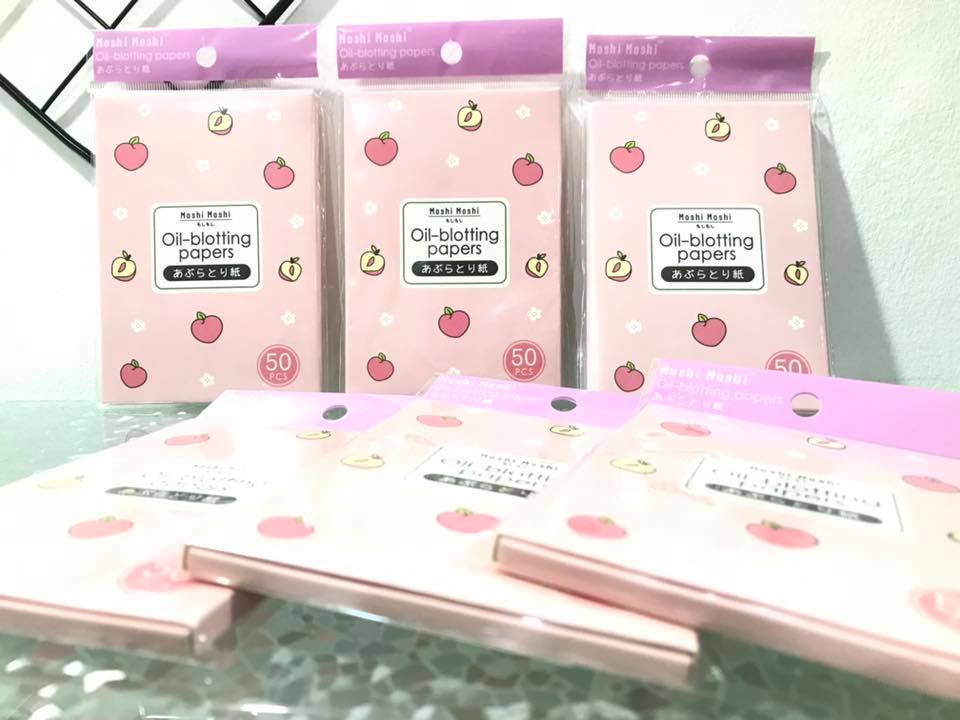 Giấy Thấm Dầu Siêu Cute Moshi Moshi Thái Lan