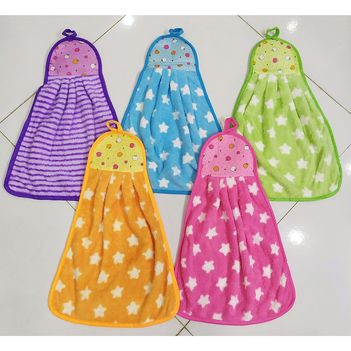 [HCM]Combo 5 khăn lau tay nhà bếp (30x40)
