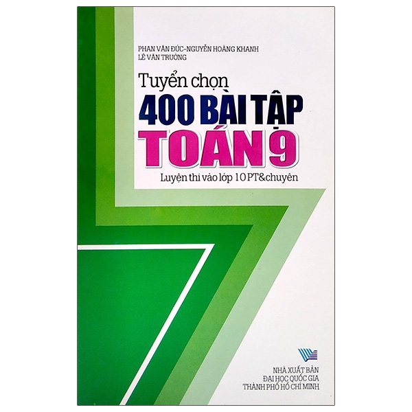 Fahasa - tuyển chọn 400 bài tập toán lớp 9