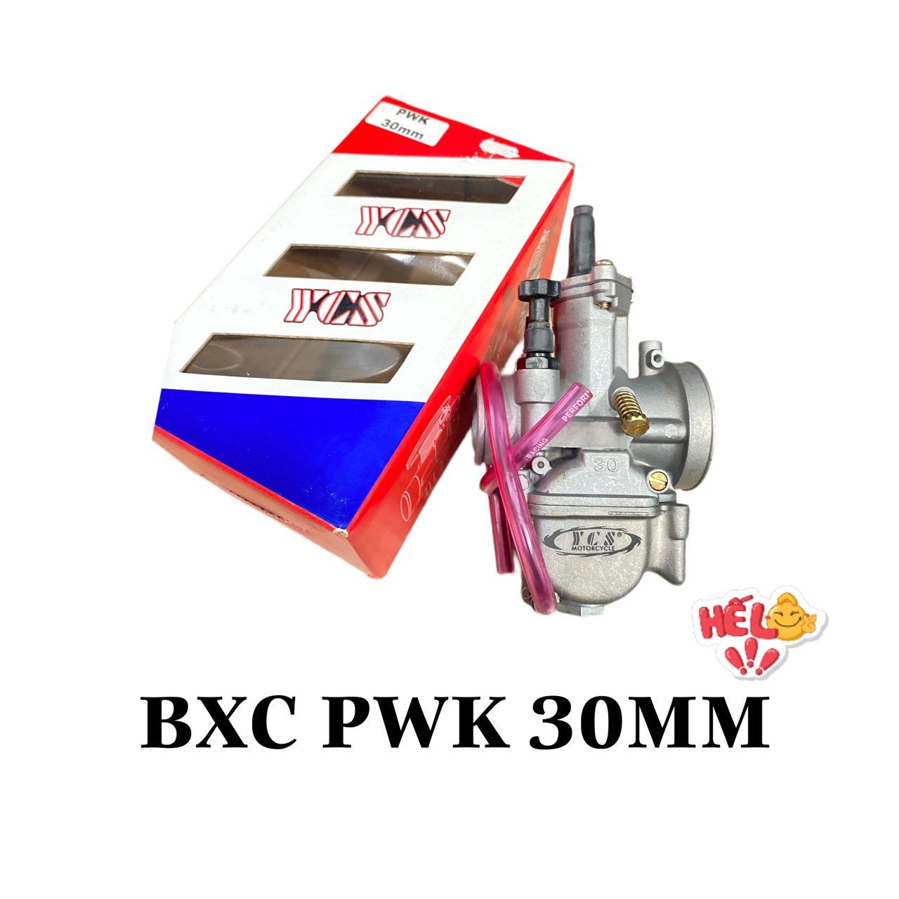 Bình xăng con ga dẹp PWK YCS ( Size : 28mm / 30mm / 32mm / 34mm )