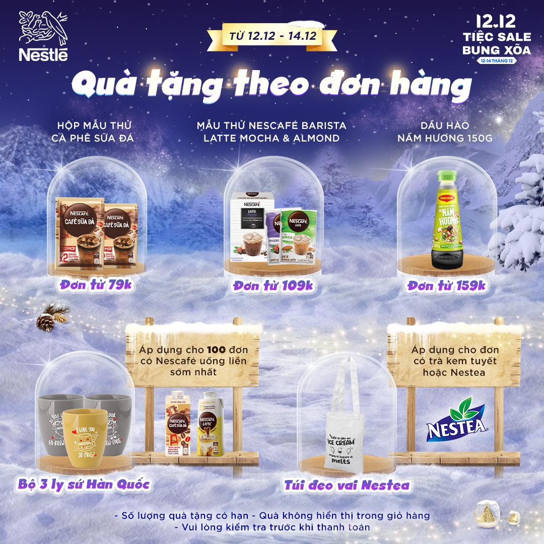 Combo 2 hộp bột cacao Nestlé® Hot Choco (2 x 10 gói x 24g)