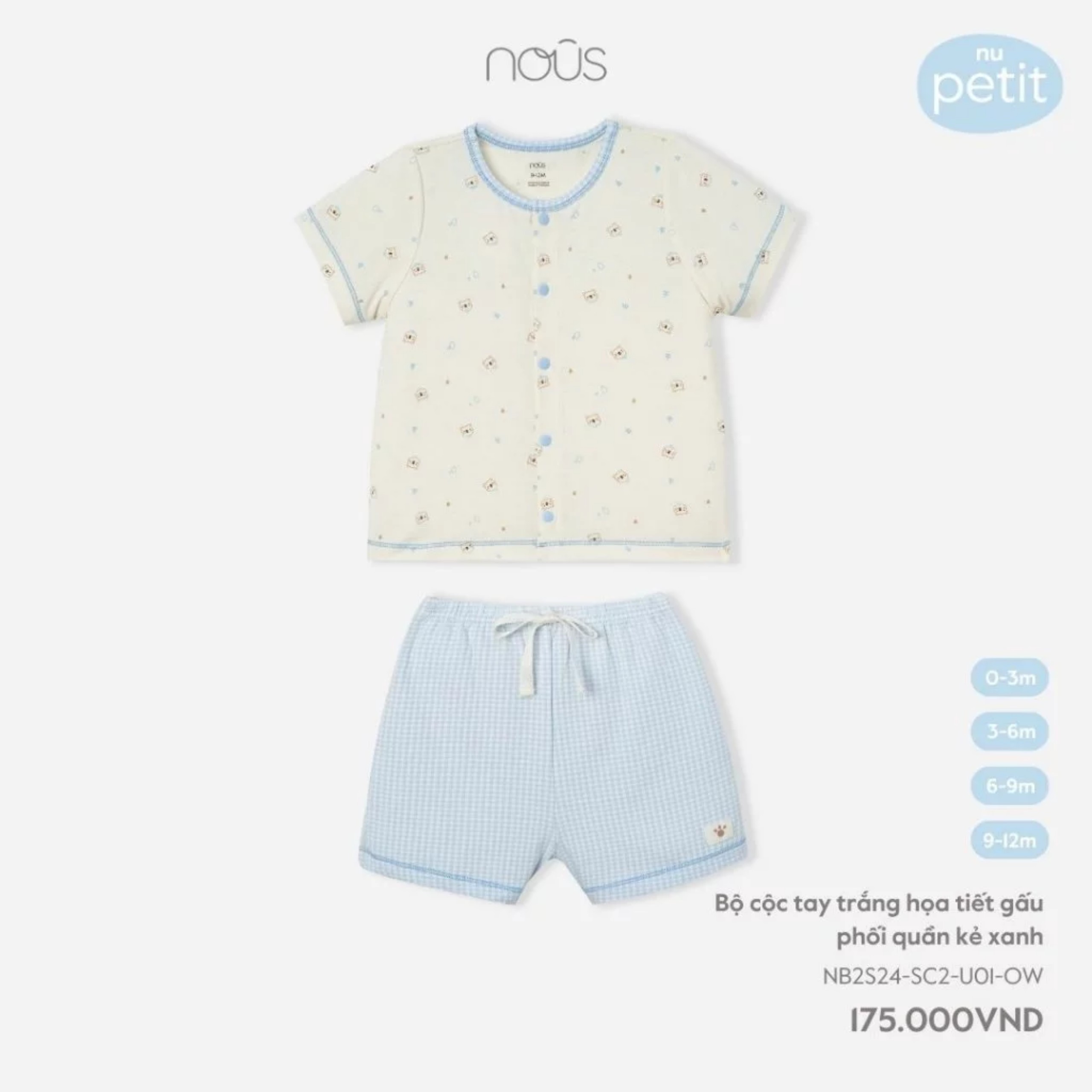 BODY NOUS CỘC PETIT FULL SẮC MÀU